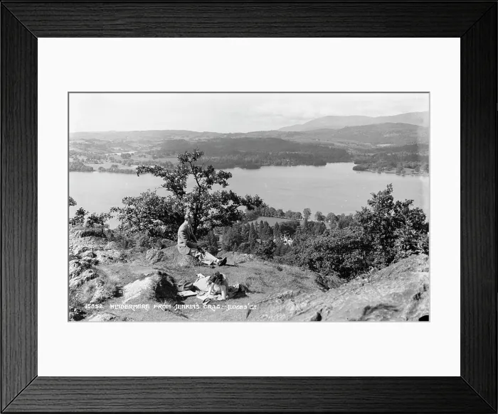Framed Print : Windermere from Jenkins Crag Framed Print : Windermere from Jenkins Crag