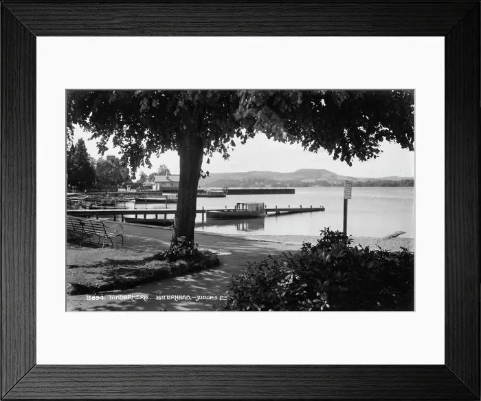 Framed Print : Scenic View of Waterhead, Windermere Framed Print : Scenic View of Waterhead, Windermere