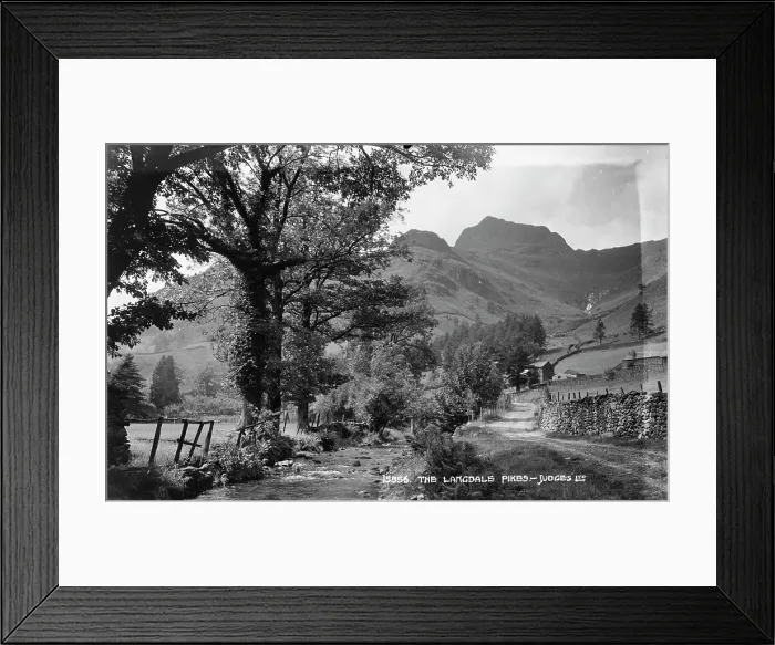 Framed Print : The Langdale Pikes Framed Print : The Langdale Pikes