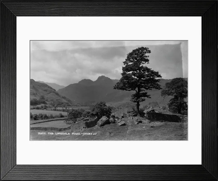 Framed Print : The Langdale Pikes Framed Print : The Langdale Pikes