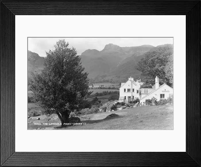 Framed Print : The Langdale Pikes Framed Print : The Langdale Pikes