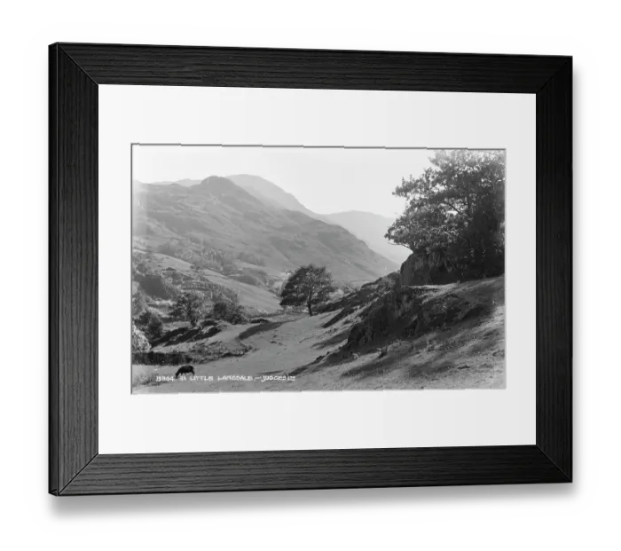 Framed Print : Scenic View of Little Langdale Framed Print : Scenic View of Little Langdale