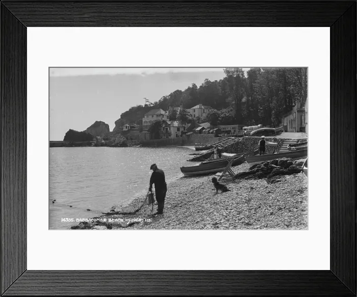 Framed Print : Babbacombe Beach Framed Print : Babbacombe Beach