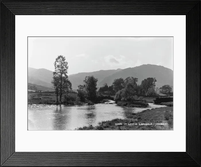 Framed Print : Scenic View of Little Langdale Framed Print : Scenic View of Little Langdale