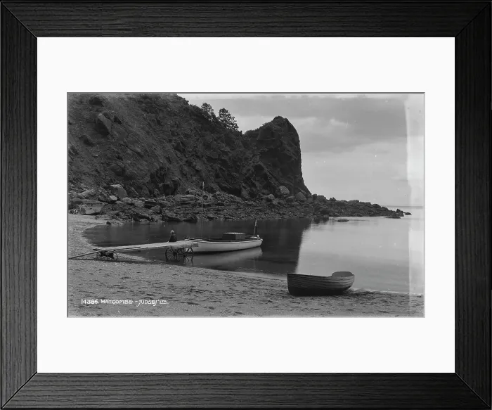 Framed Print : Tranquil Waters at Watcombe Framed Print : Tranquil Waters at Watcombe