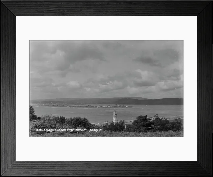 Framed Print : Dawlish Warren from Exmouth Framed Print : Dawlish Warren from Exmouth
