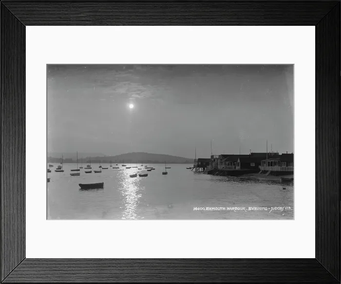Framed Print : Evening at Exmouth Harbour Framed Print : Evening at Exmouth Harbour