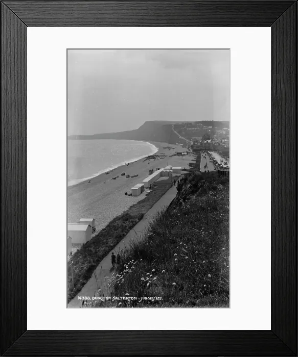 Framed Print : Scenic View of Budleigh Salterton Beach Framed Print : Scenic View of Budleigh Salterton Beach