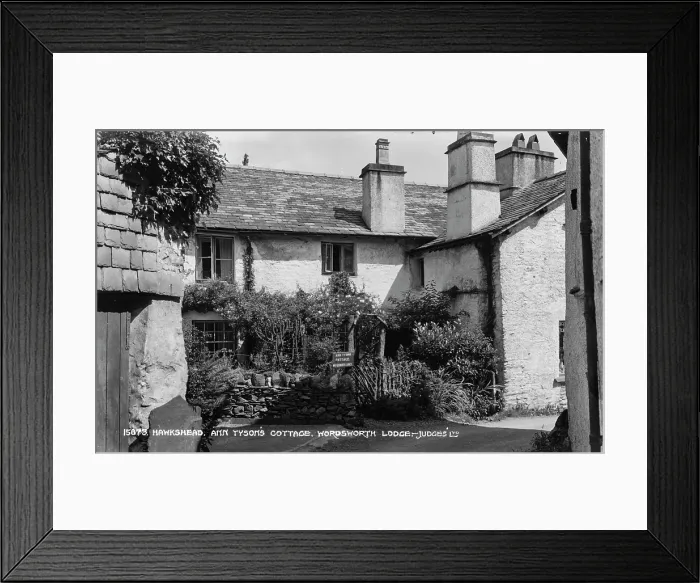 Framed Print : Ann Tyson's Cottage Framed Print : Ann Tyson's Cottage
