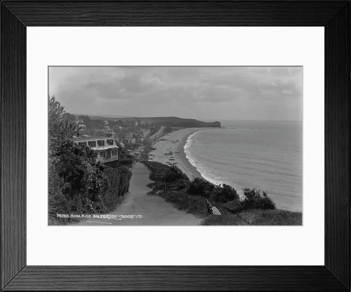 Framed Print : Scenic View of Budleigh Salterton Framed Print : Scenic View of Budleigh Salterton