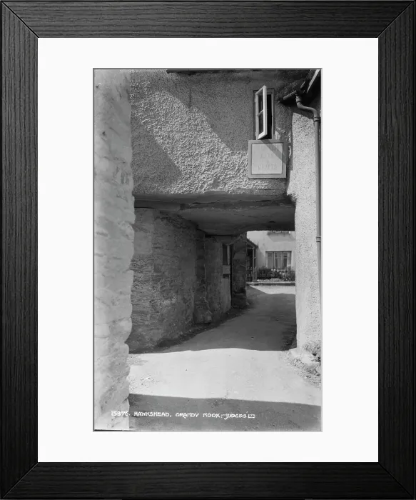 Framed Print : Grandy Nook in Hawkshead Framed Print : Grandy Nook in Hawkshead