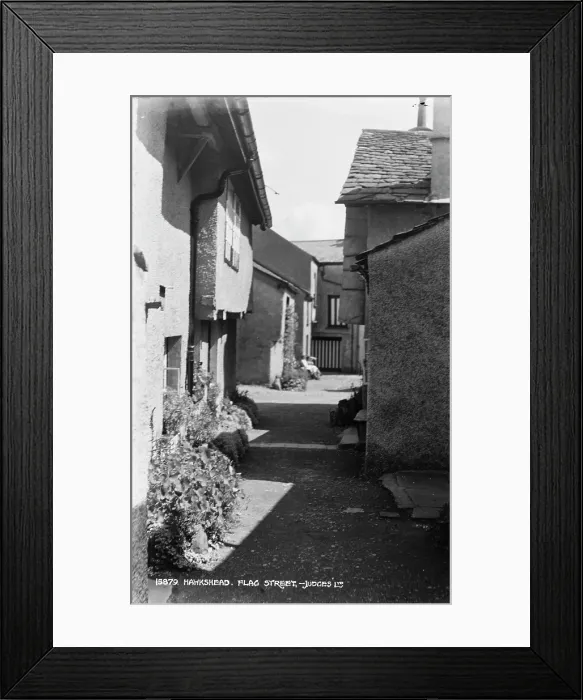 Framed Print : Quiet Alleyway in Hawkshead Framed Print : Quiet Alleyway in Hawkshead