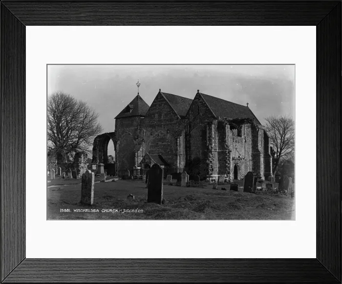 Framed Print : Ruins of Winchelsea Church Framed Print : Ruins of Winchelsea Church