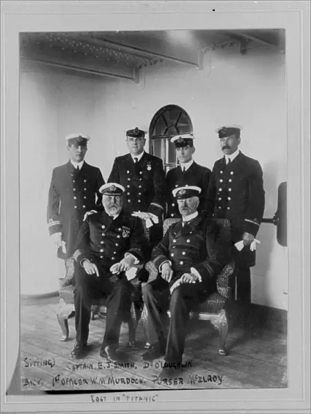 Some Titanic officers lost in disaster