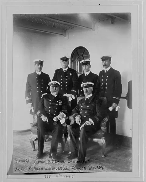 Some Titanic officers lost in disaster