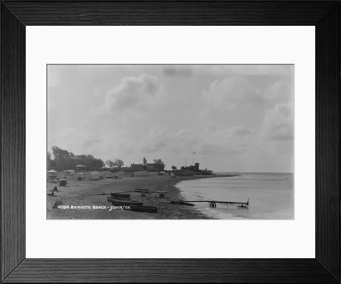 Framed Print : Exmouth Beach Framed Print : Exmouth Beach