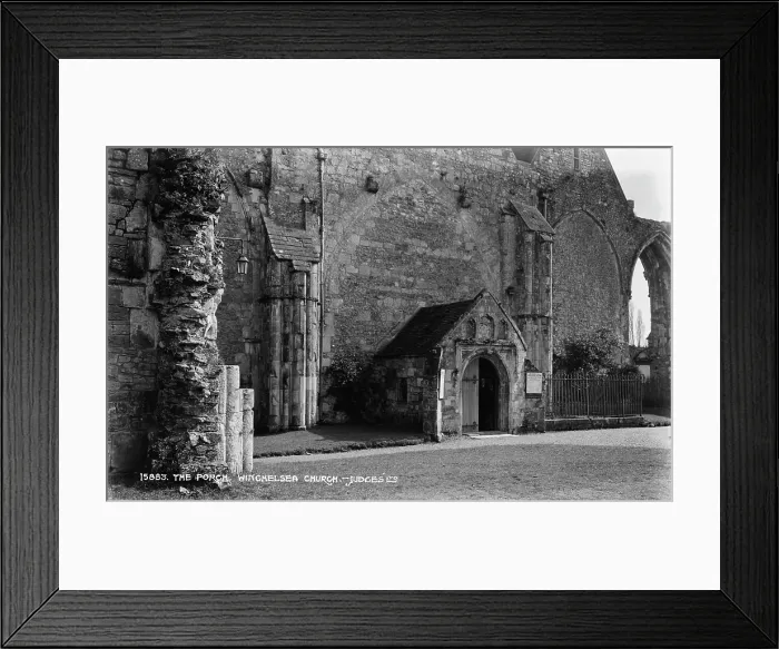 Framed Print : The Porch of Winchelsea Church Framed Print : The Porch of Winchelsea Church