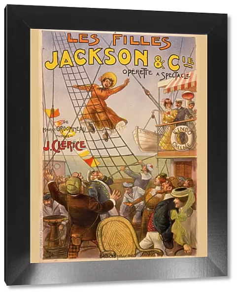 Les Filles Jackson et Cie operetta poster