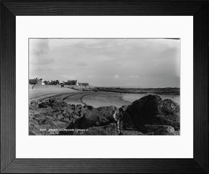 Framed Print : La Rocque, Jersey Framed Print : La Rocque, Jersey