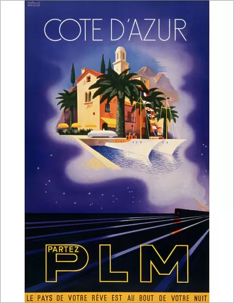 PLM Cote d Azur poster