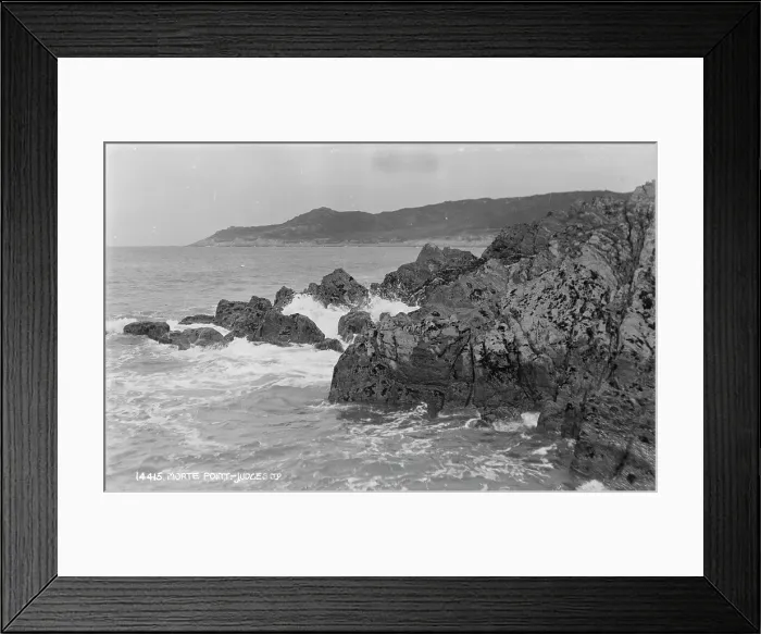 Framed Print : Morte Point, Judges Framed Print : Morte Point, Judges