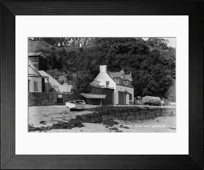 Framed Print : Rozel Bay, Jersey Framed Print : Rozel Bay, Jersey