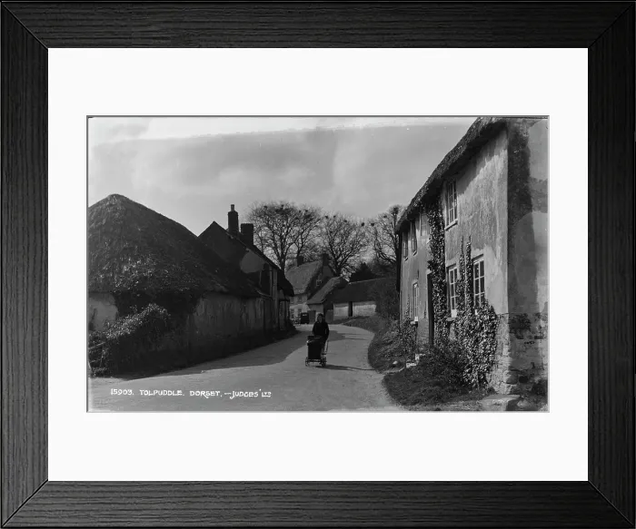 Framed Print : A Quiet Day in Tolpuddle Framed Print : A Quiet Day in Tolpuddle