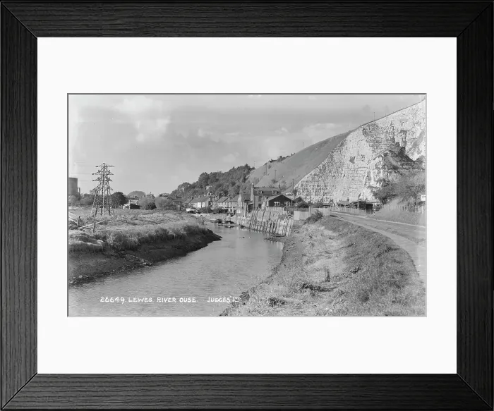 Framed Print : River Ouse in Lewes Framed Print : River Ouse in Lewes