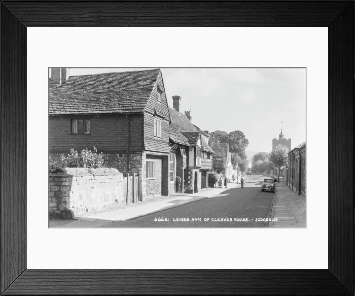 Framed Print : Ann of Cleaves House, Lewes Framed Print : Ann of Cleaves House, Lewes