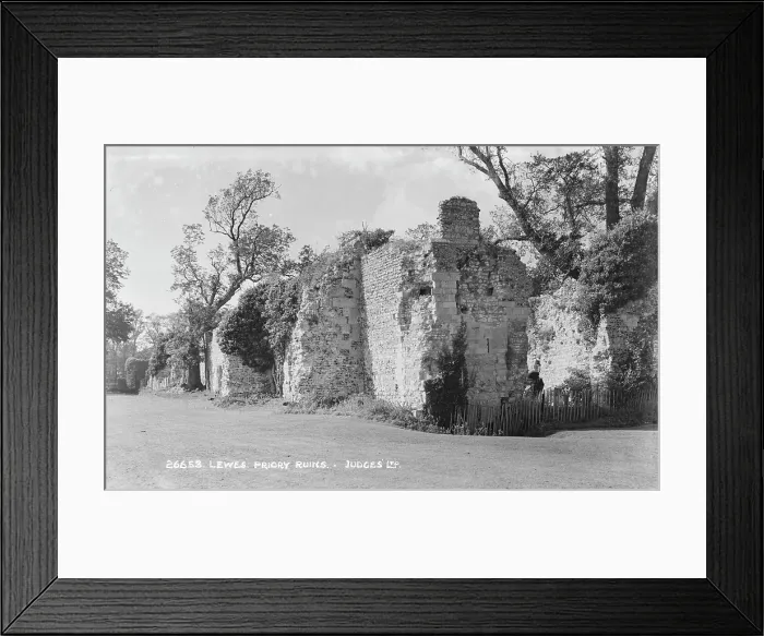 Framed Print : Lewes Priory Ruins Framed Print : Lewes Priory Ruins