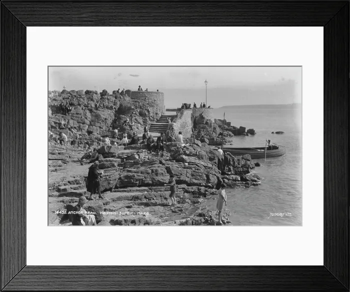 Framed Print : A Day at Anchor Head