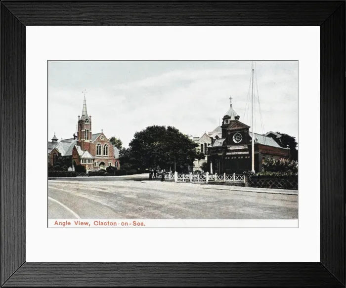 Framed Print : Clacton-on-Sea - General View Framed Print : Clacton-on-Sea - General View
