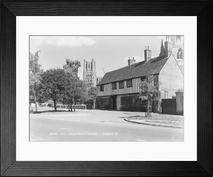 Framed Print : Ely Cromwell's House Framed Print : Ely Cromwell's House