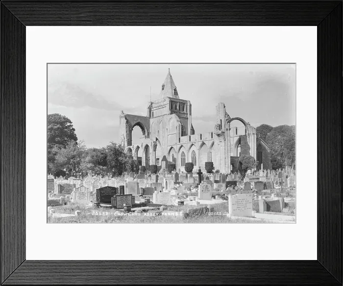 Framed Print : Crowland Abbey from Southeast Framed Print : Crowland Abbey from Southeast