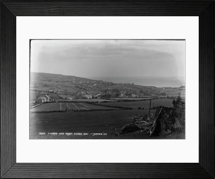 Framed Print : Scenic View of Thorpe and Robin Hood's Bay Framed Print : Scenic View of Thorpe and Robin Hood's Bay