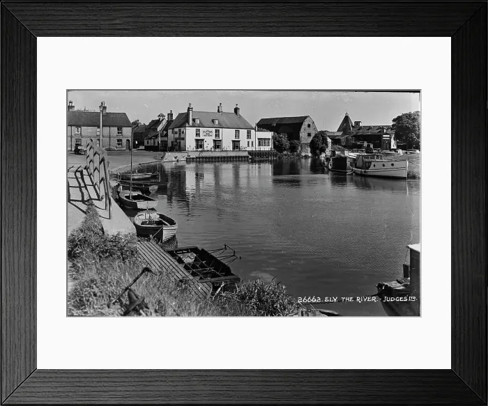 Framed Print : The River in Ely Framed Print : The River in Ely