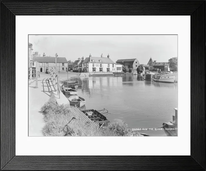 Framed Print : The River in Ely Framed Print : The River in Ely