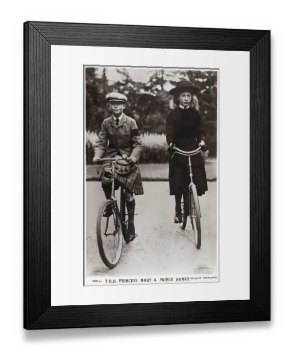 Framed Print : H. R. H. Princess Mary & Prince Henry Framed Print : H. R. H. Princess Mary & Prince Henry