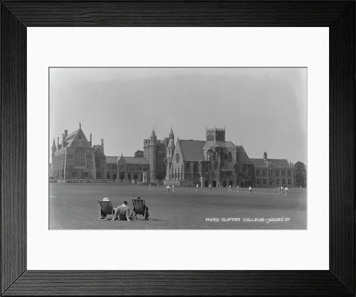 Framed Print : Clifton College Cricket Match Framed Print : Clifton College Cricket Match