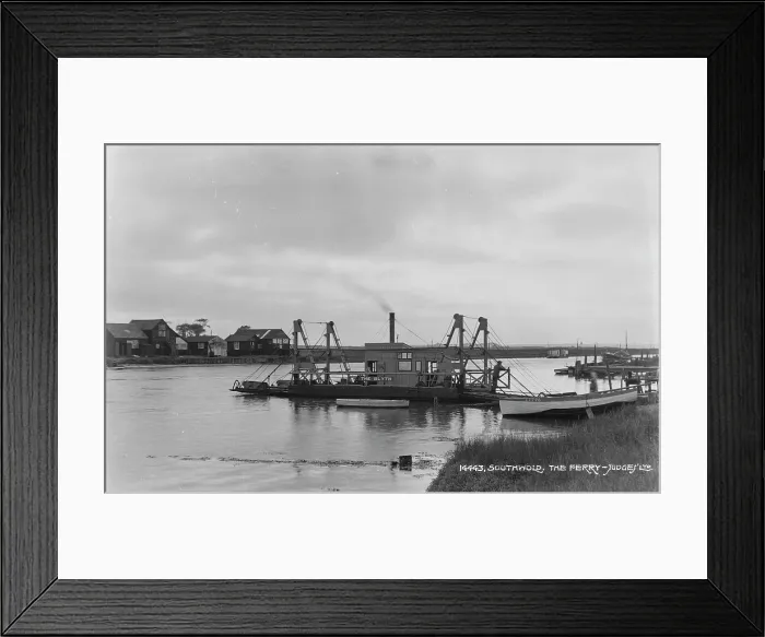Framed Print : The Blyth Ferry Framed Print : The Blyth Ferry