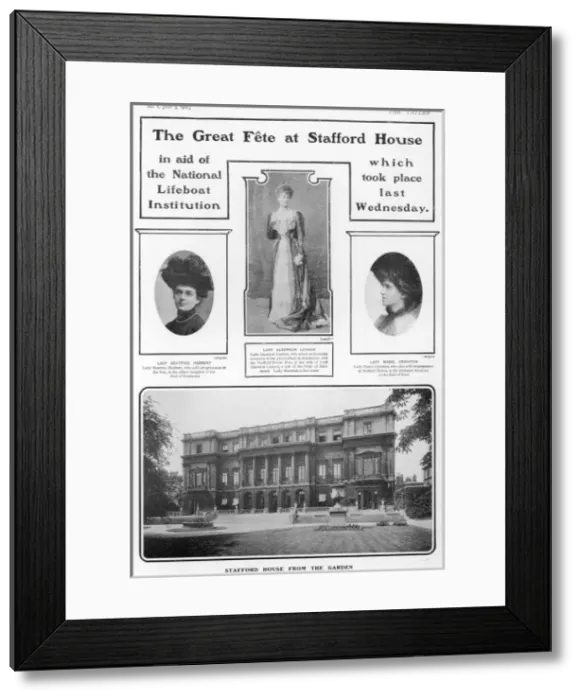 Framed Print : Great Fete at Stafford House Framed Print : Great Fete at Stafford House