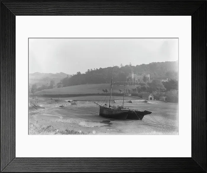 Framed Print : Abandoned Boats by the Shore Framed Print : Abandoned Boats by the Shore