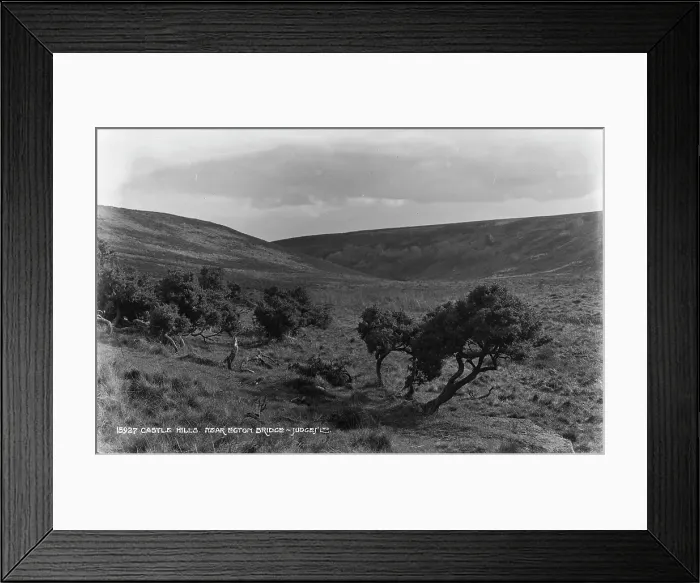 Framed Print : Castle Hills Near Egton Bridge Framed Print : Castle Hills Near Egton Bridge