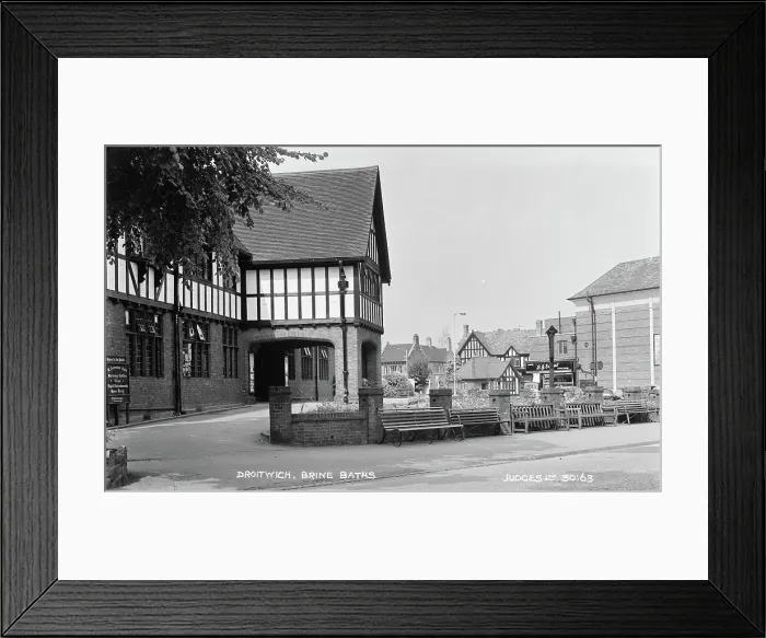 Framed Print : Droitwich Brine Baths Framed Print : Droitwich Brine Baths