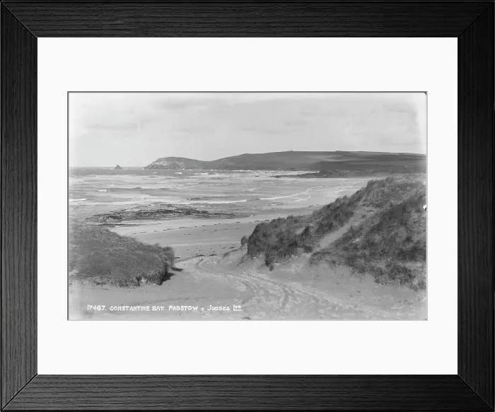 Framed Print : Scenic View of Constantine Bay Framed Print : Scenic View of Constantine Bay