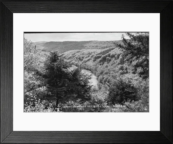 Framed Print : Scenic View of the River Wye at Symonds Yat Framed Print : Scenic View of the River Wye at Symonds Yat