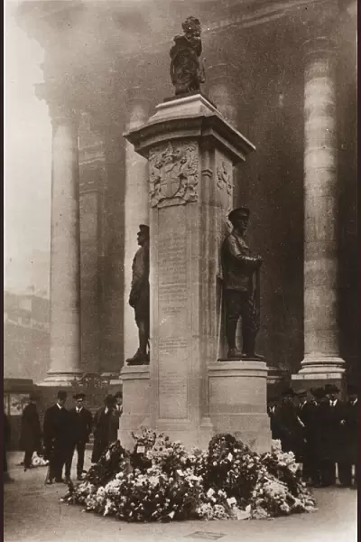 War Memorial outside the Royal Exchange