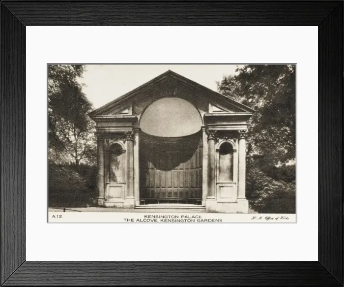 Framed Print : The Alcove, Kensington Gardens Framed Print : The Alcove, Kensington Gardens