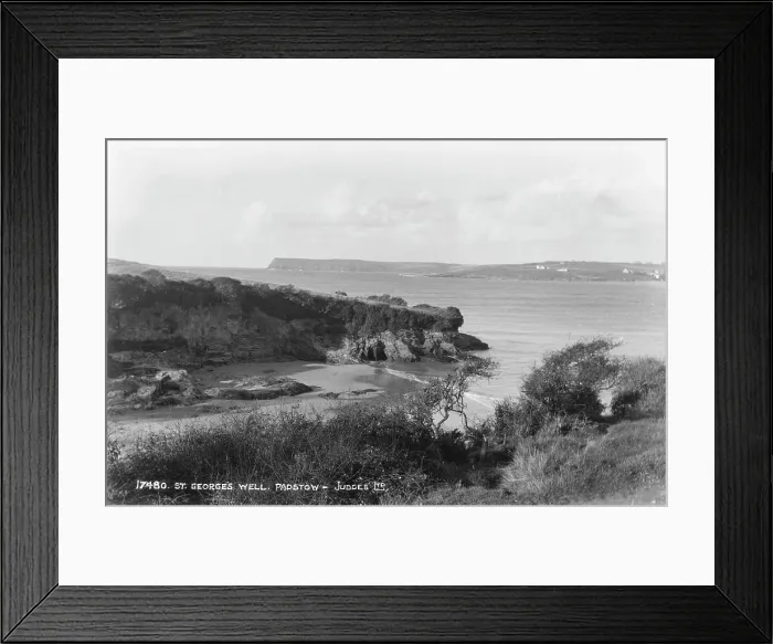 Framed Print : St. George's Well, Padstow Framed Print : St. George's Well, Padstow