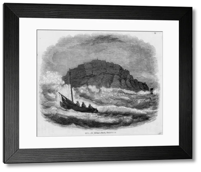 Framed Print : Saint Albans Head, Dorset Framed Print : Saint Albans Head, Dorset